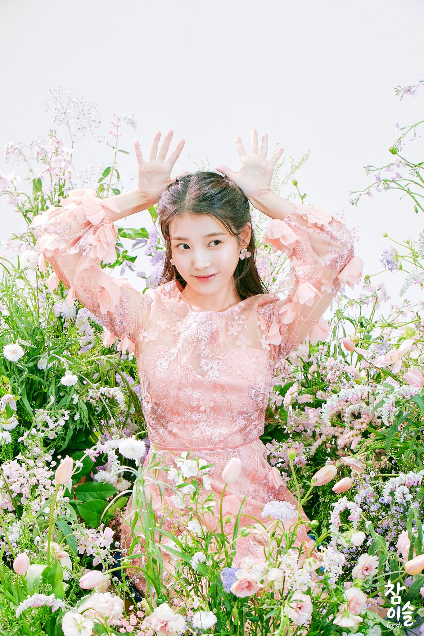 참이슬인스타 아이유 생일 축하사진 7