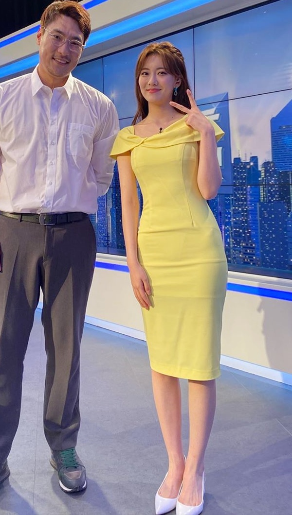 열애설 난 김민형 아나운서 지난밤 5
