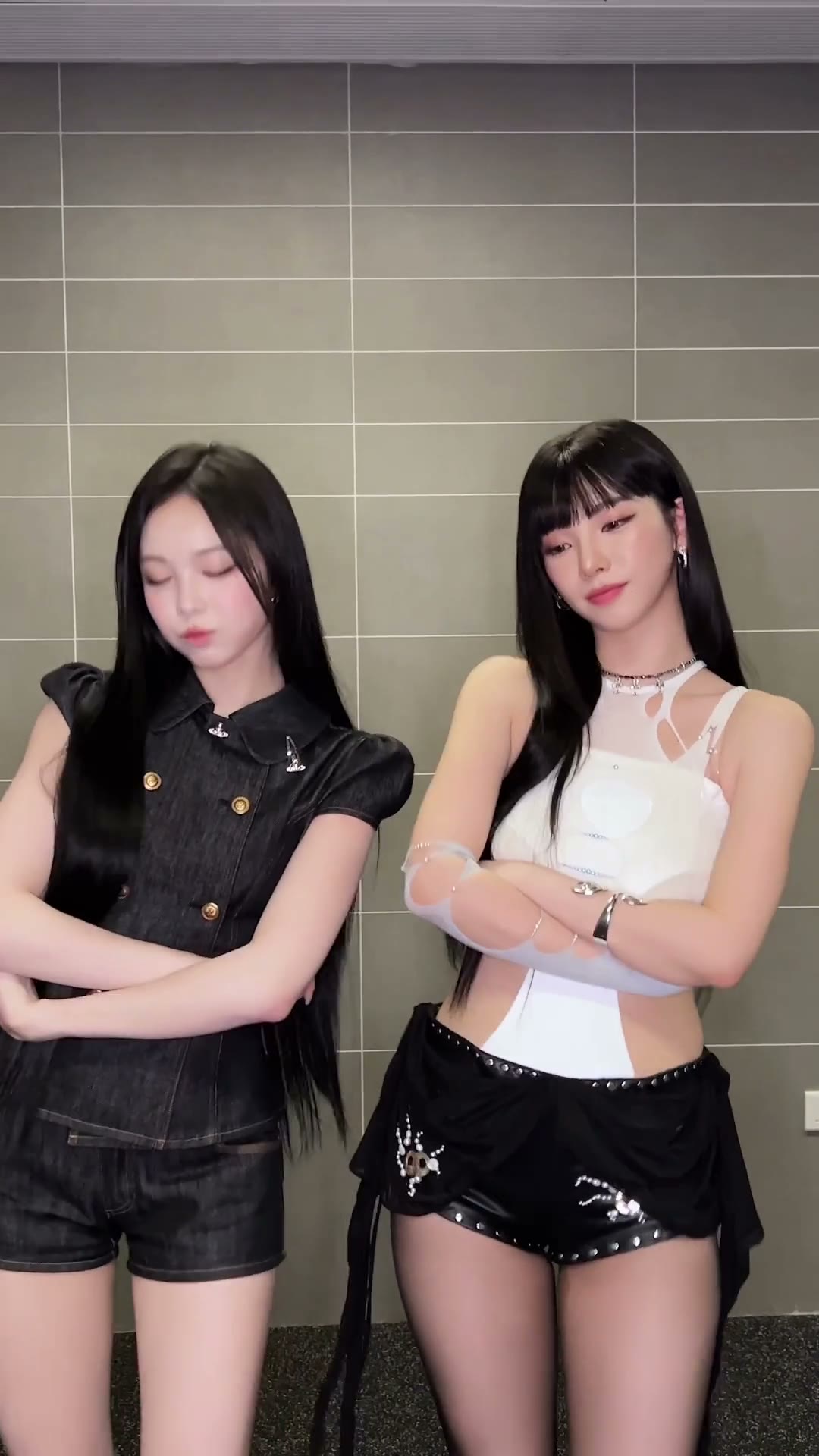하츠투하츠 이안➕에스파 카리나 챌린지