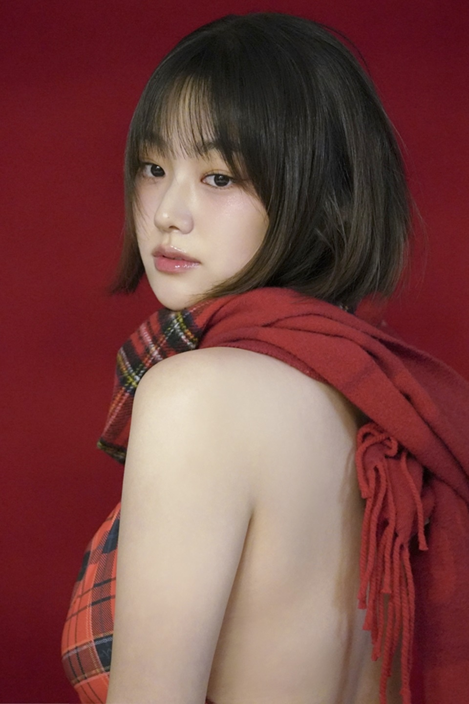 구구단 강미나 크리스마스 화보 촬영 9