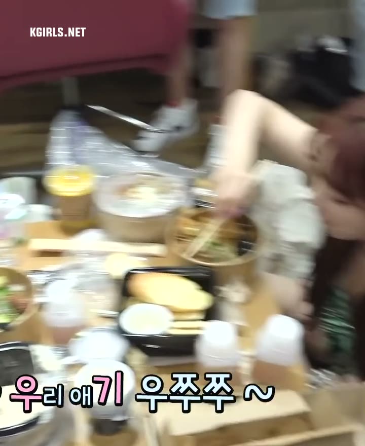 (여자)아이들 음방 대기실 우기 수진