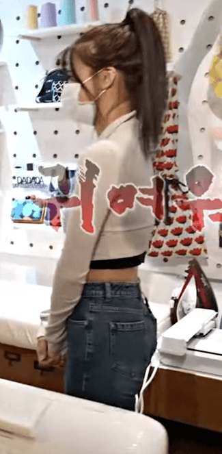 로브 리폼 도전하고 착샷 보여주는 러블리즈 미주 3
