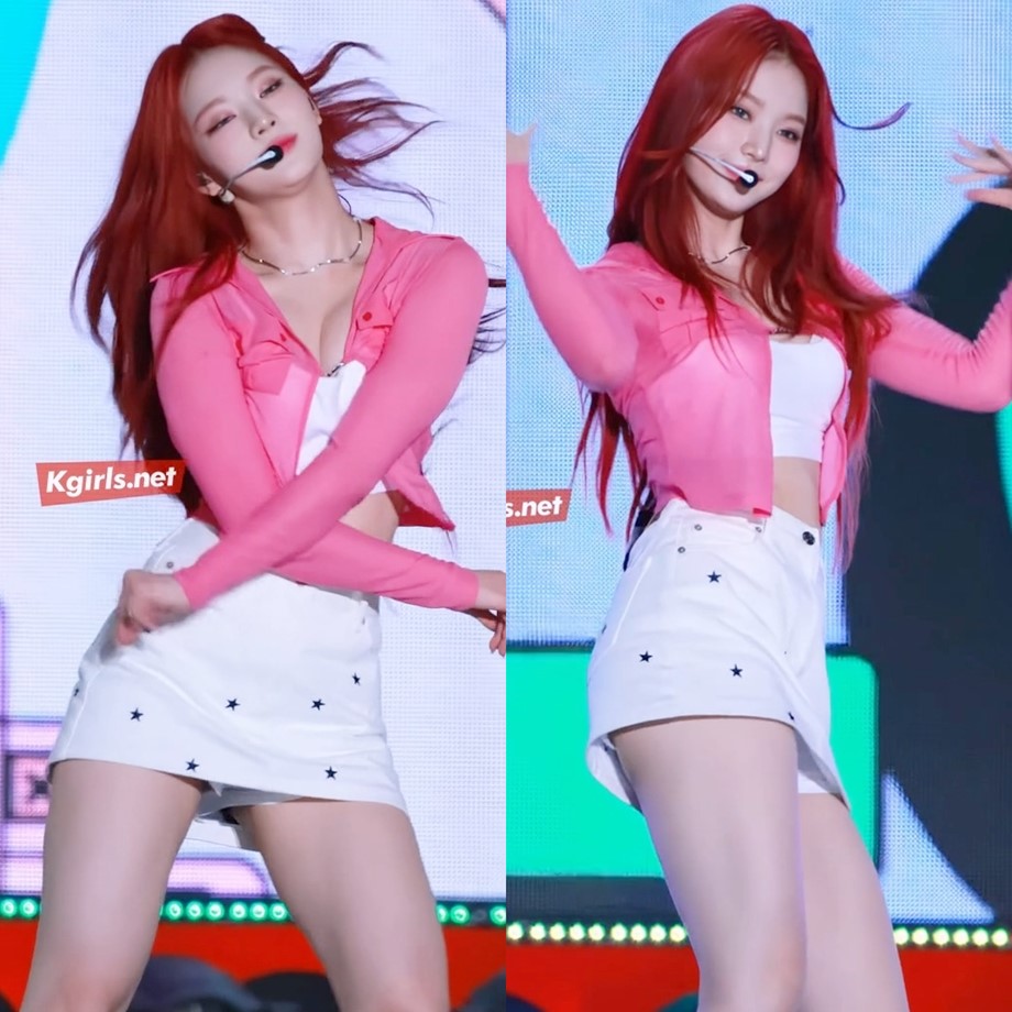 스테이씨 아이사 물오른 핑크 바디 11
