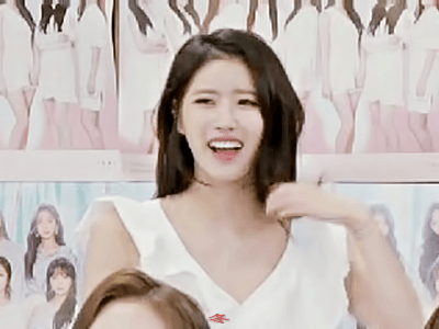 머리 묶는 러블리즈 미주 페로몬 4