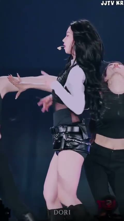 [에스파] 에스파 카리나 망사 속 검정 브라