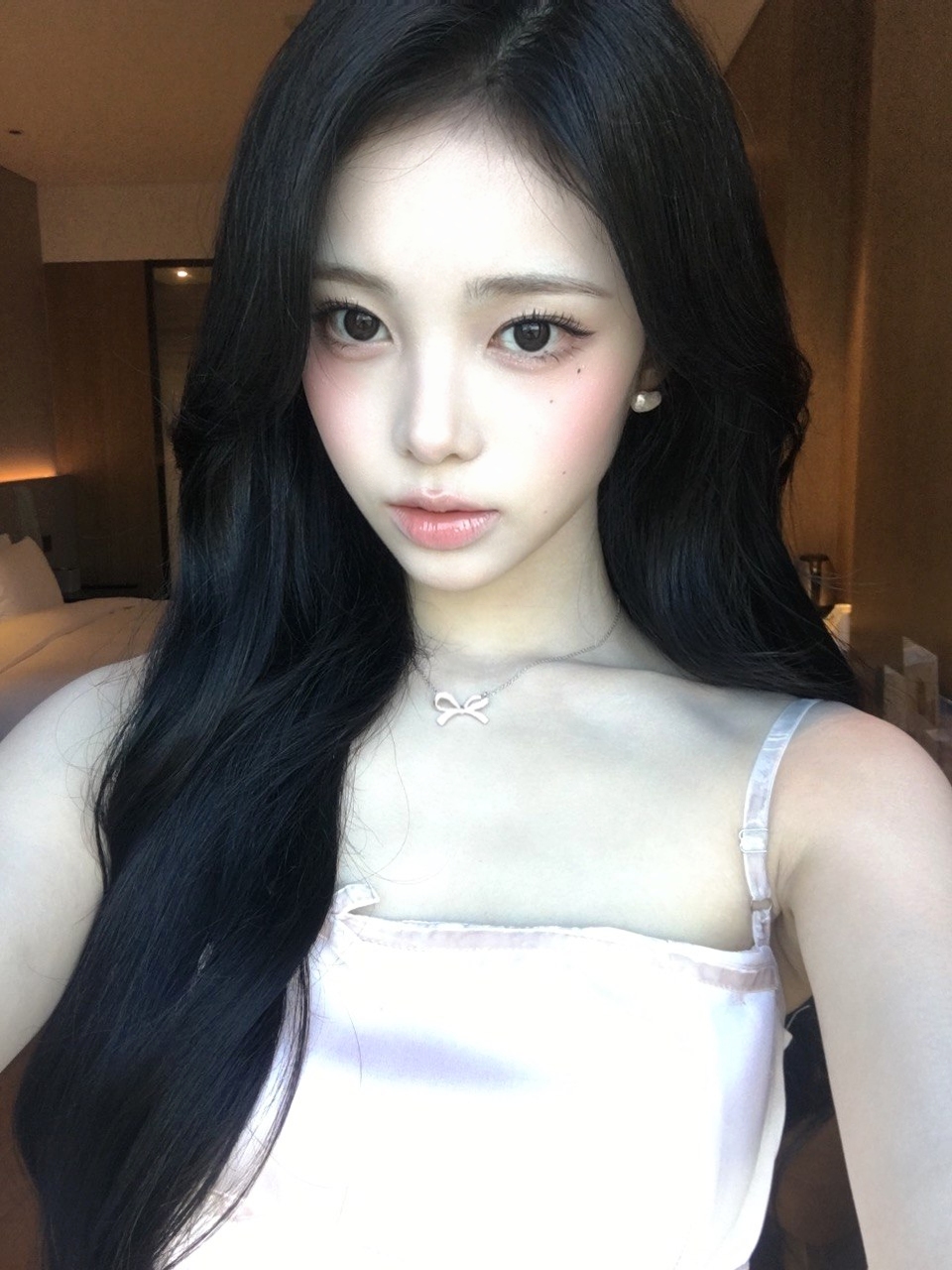 이안 위버스 셀카 5