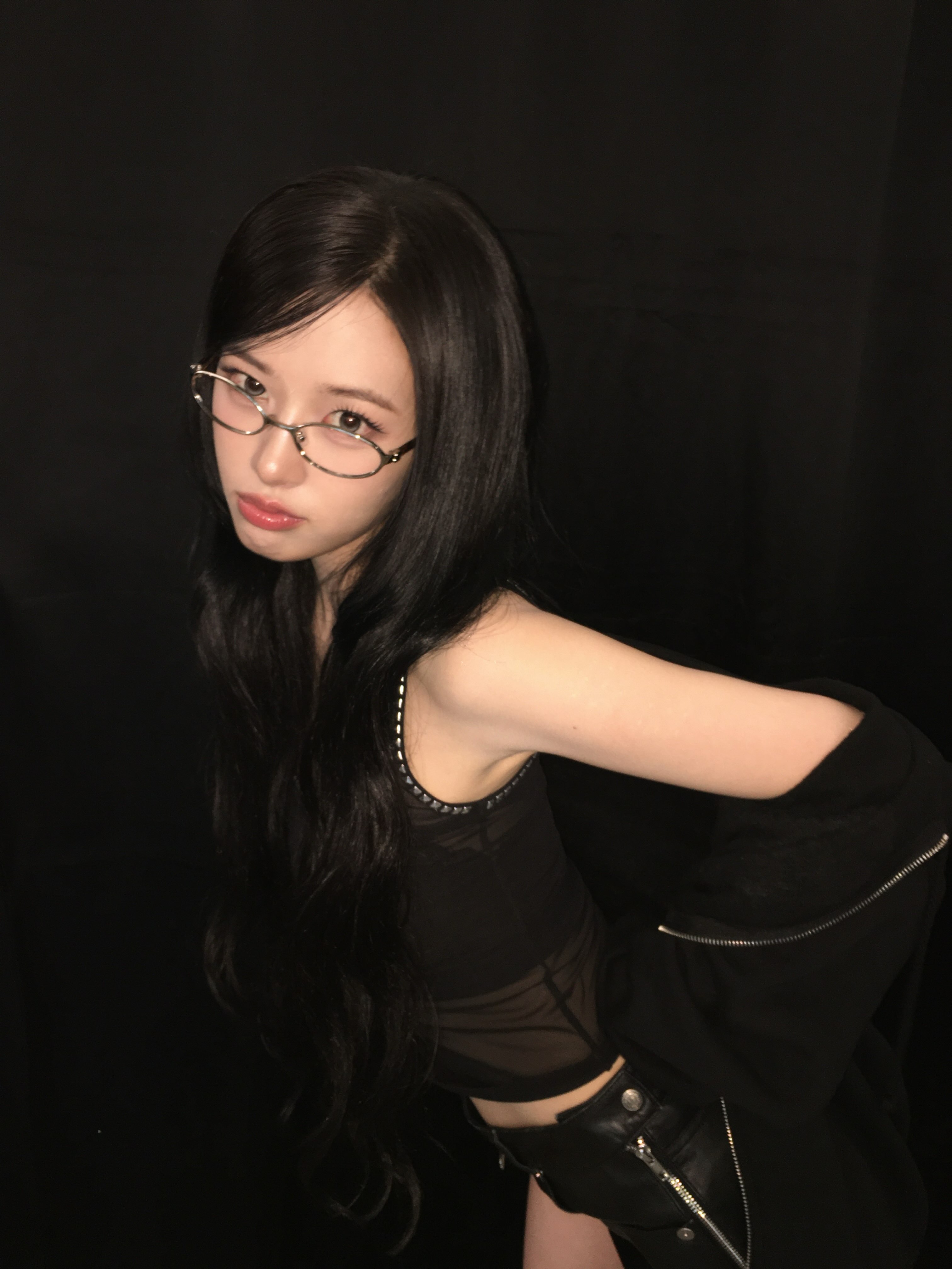 안경 쓴 유진이 인스타 11