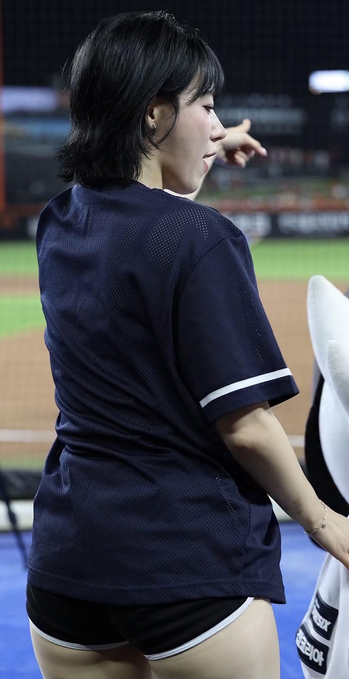 하지원 치어리더 돌핀 뒷태 💦💦 5