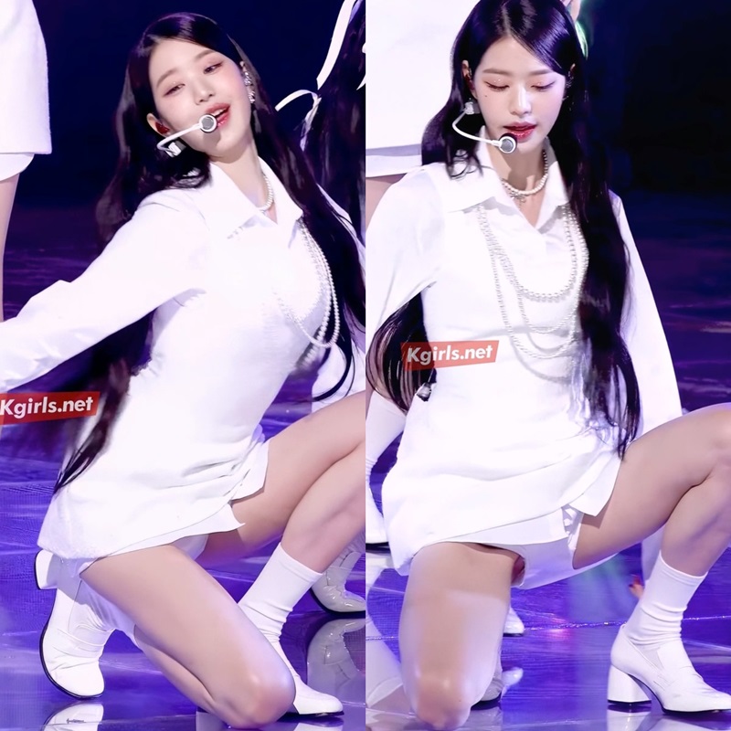 아이브 장원영 순백색 바디 6