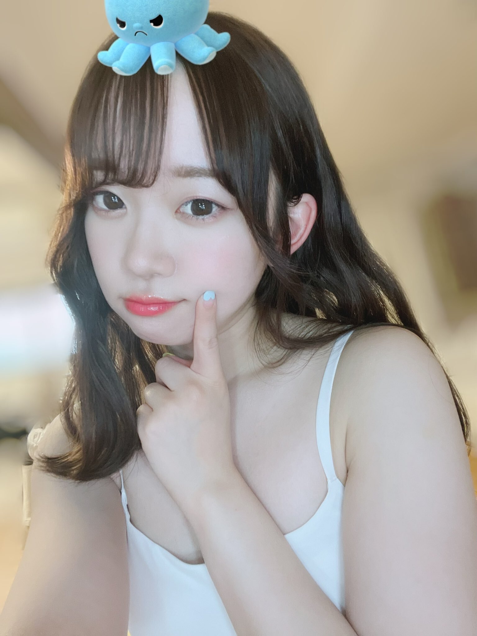 카노 유라의 머리 길이 차이 8