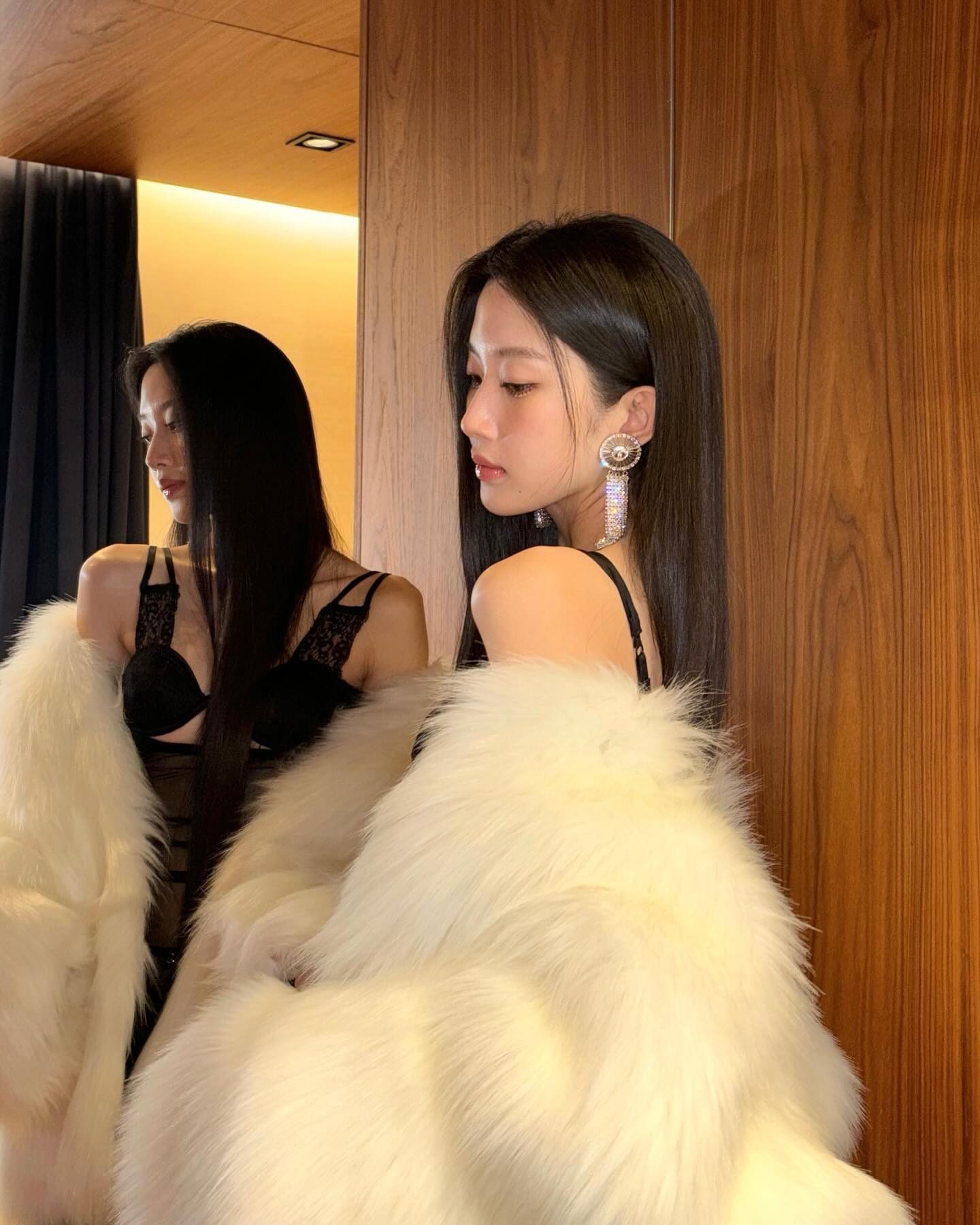 문가영 돌체앤가바나 시스루 드레스 모음 12
