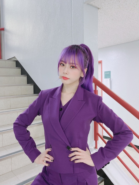 보라색도 잘 소화하는 드림캐쳐 지유 4