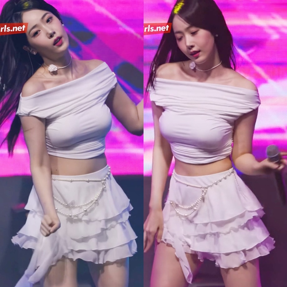 비비지 신비 봉긋함이 느껴지는 의상 7