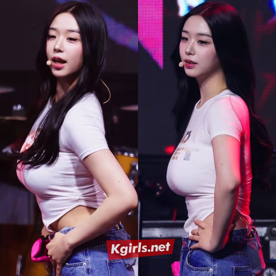 트리플에스 김채연 티셔츠가 힘들어 보이는 10