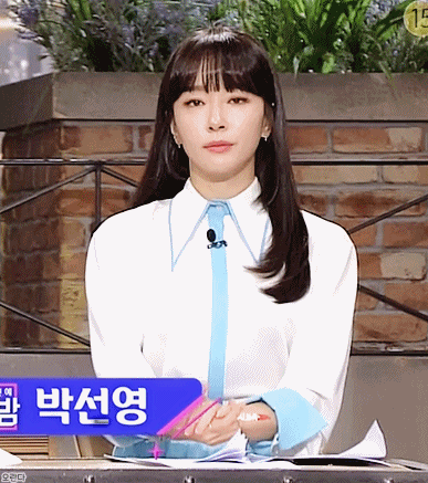 머리스타일 바꾼 박선영 아나운서