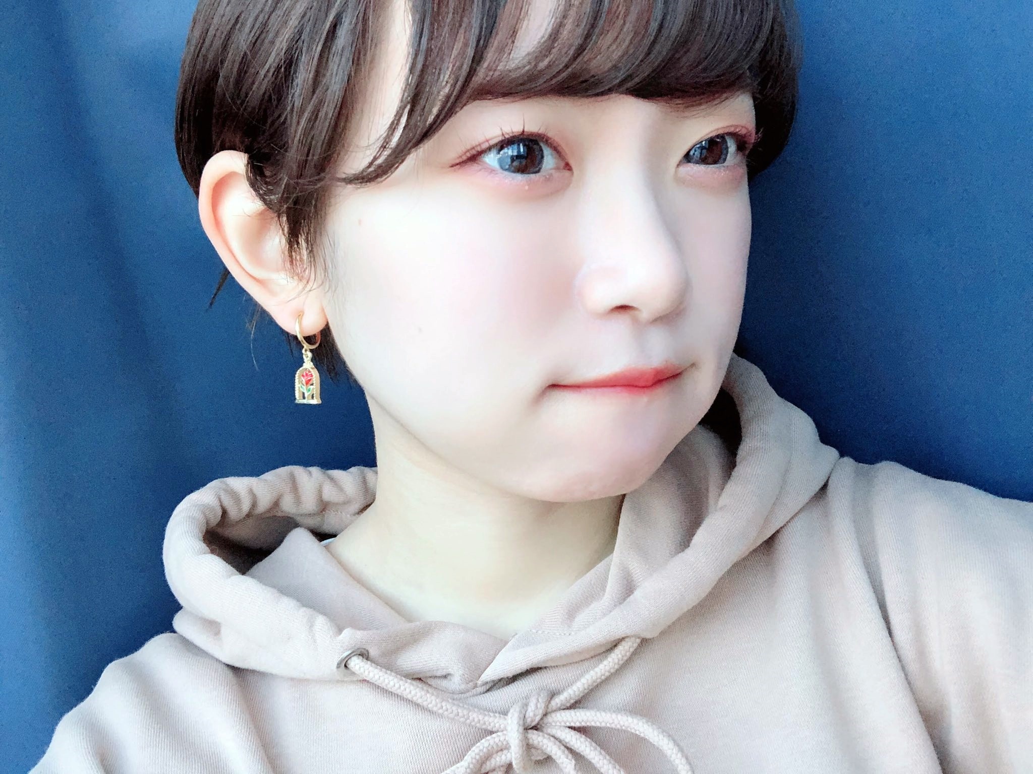 카노 유라의 머리 길이 차이 2