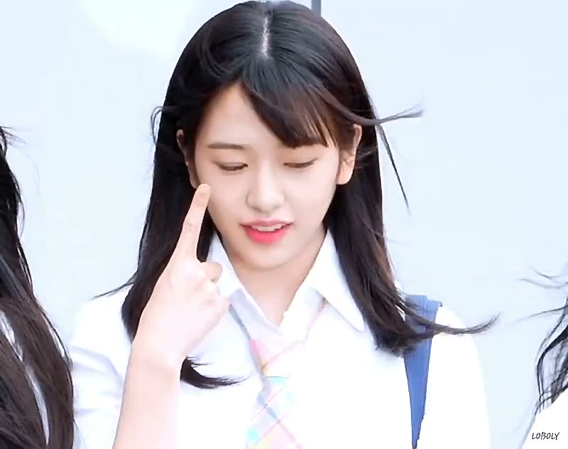안유진 젤 좋아하는 짤