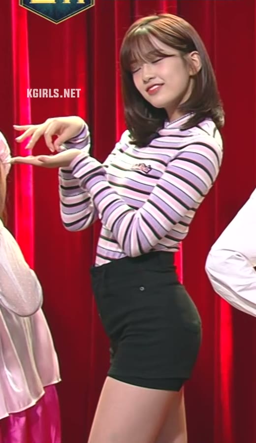 아이즈원 트윈타워 장원영 안유진 투샷