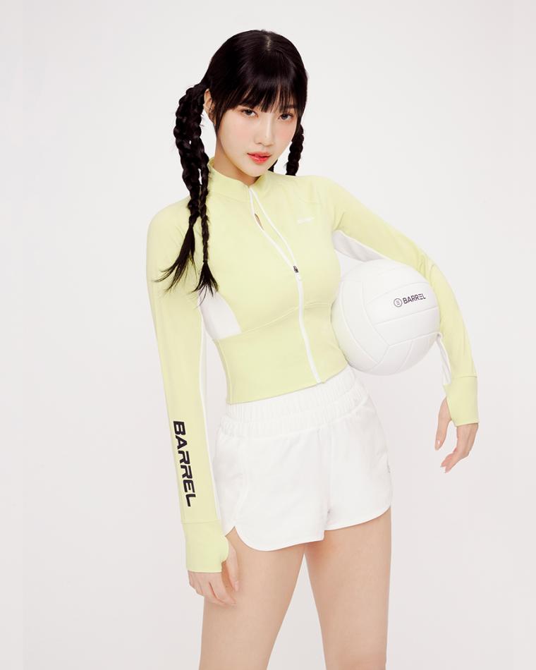 레드벨벳 조이 시원한 비치웨어, 래쉬가드, 모노키니 3