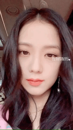 블랙핑크 지수 인스타 셀카 수준 1