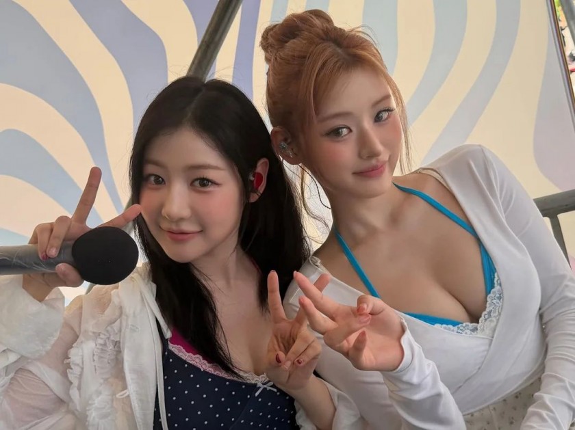 [피프티피프티] 피프티피프티 아테나 파란 비키니 5