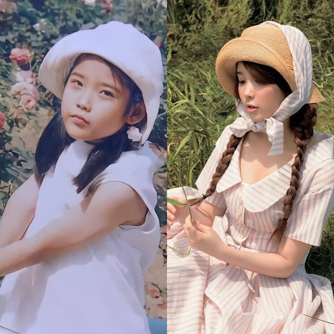 IU then and now 1