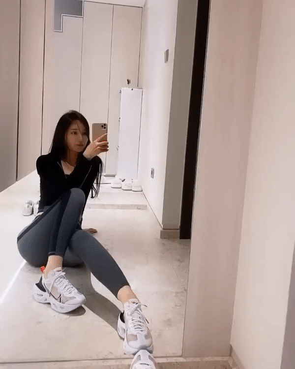 여신강림 작가 레깅스