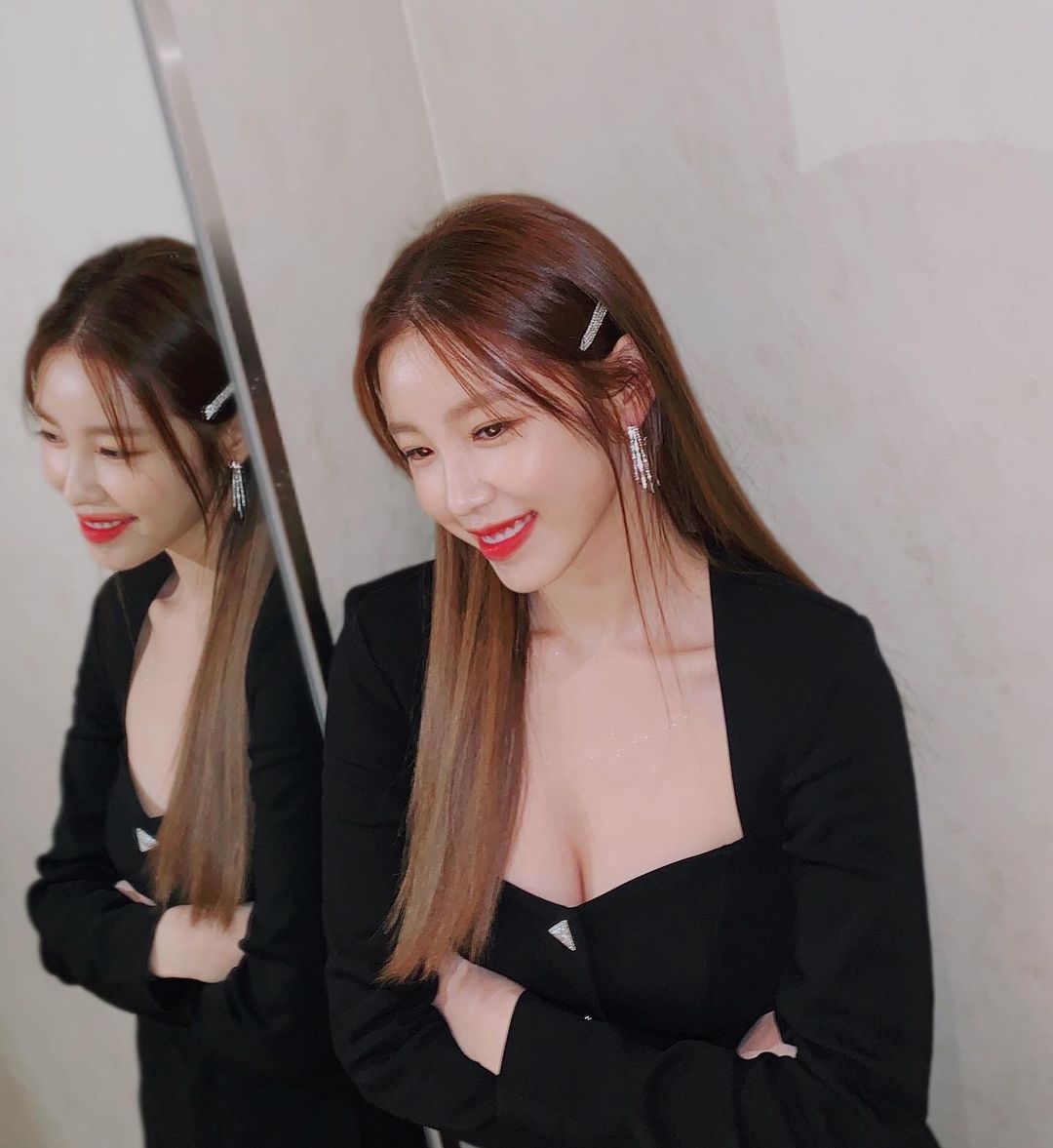 전효성 2020 mbc 연예대상 대기실에서 5