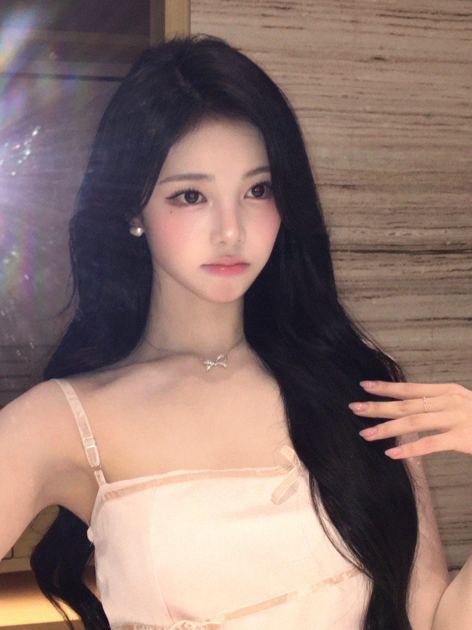 이안 위버스 셀카 3
